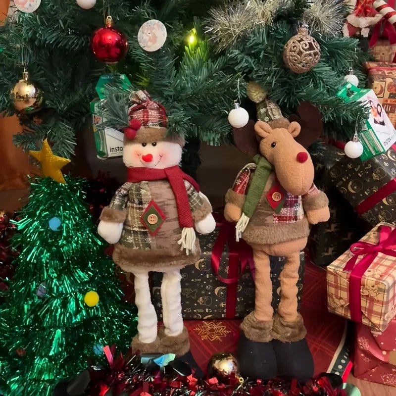 Elegancka lalka Świętego Mikołaja – misternie wykonany strój, ciepła, wyrazista twarz