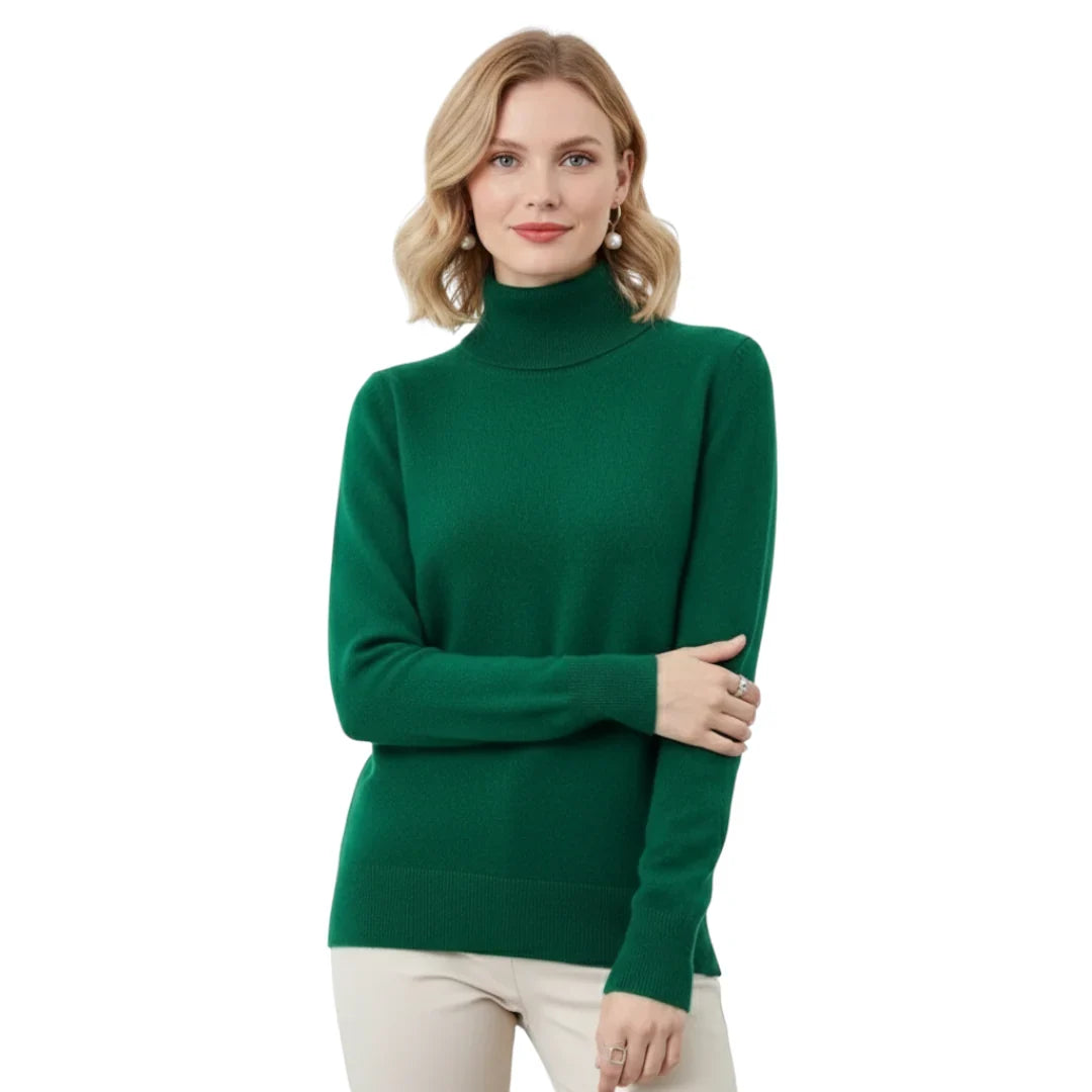 Elegancki sweter damski z dzianiny – ciepły i wygodny