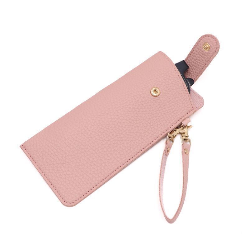 Eleganckie skórzane etui na okulary