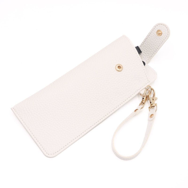 Eleganckie skórzane etui na okulary