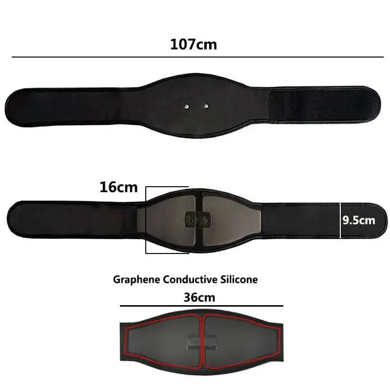 EMS Trainer - Electric Muscle Stimulator for Targeted Abdominal Muscle Activation for Effective Everyday Training