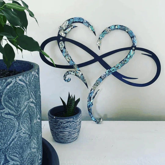 Endless Heart - Steel Wall Decor Metal Wall Art