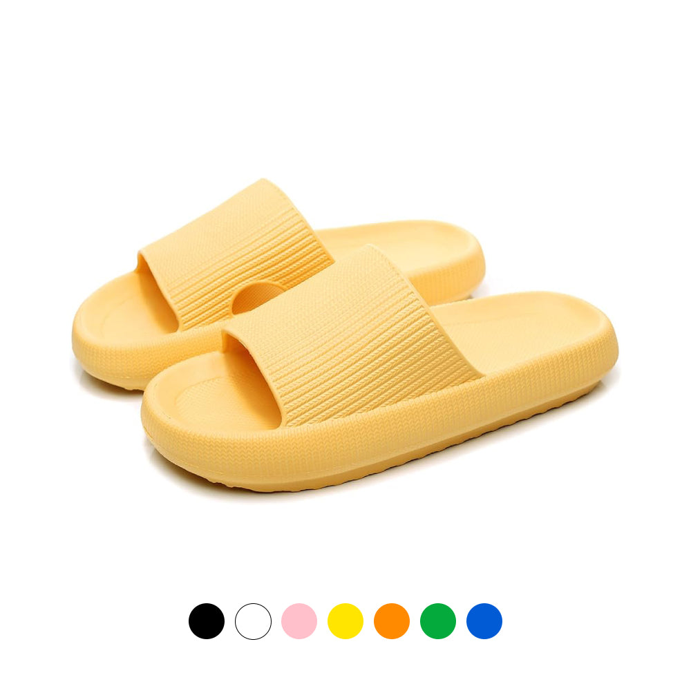 Ergonomic Slippers with Shock-Absorbing Sole