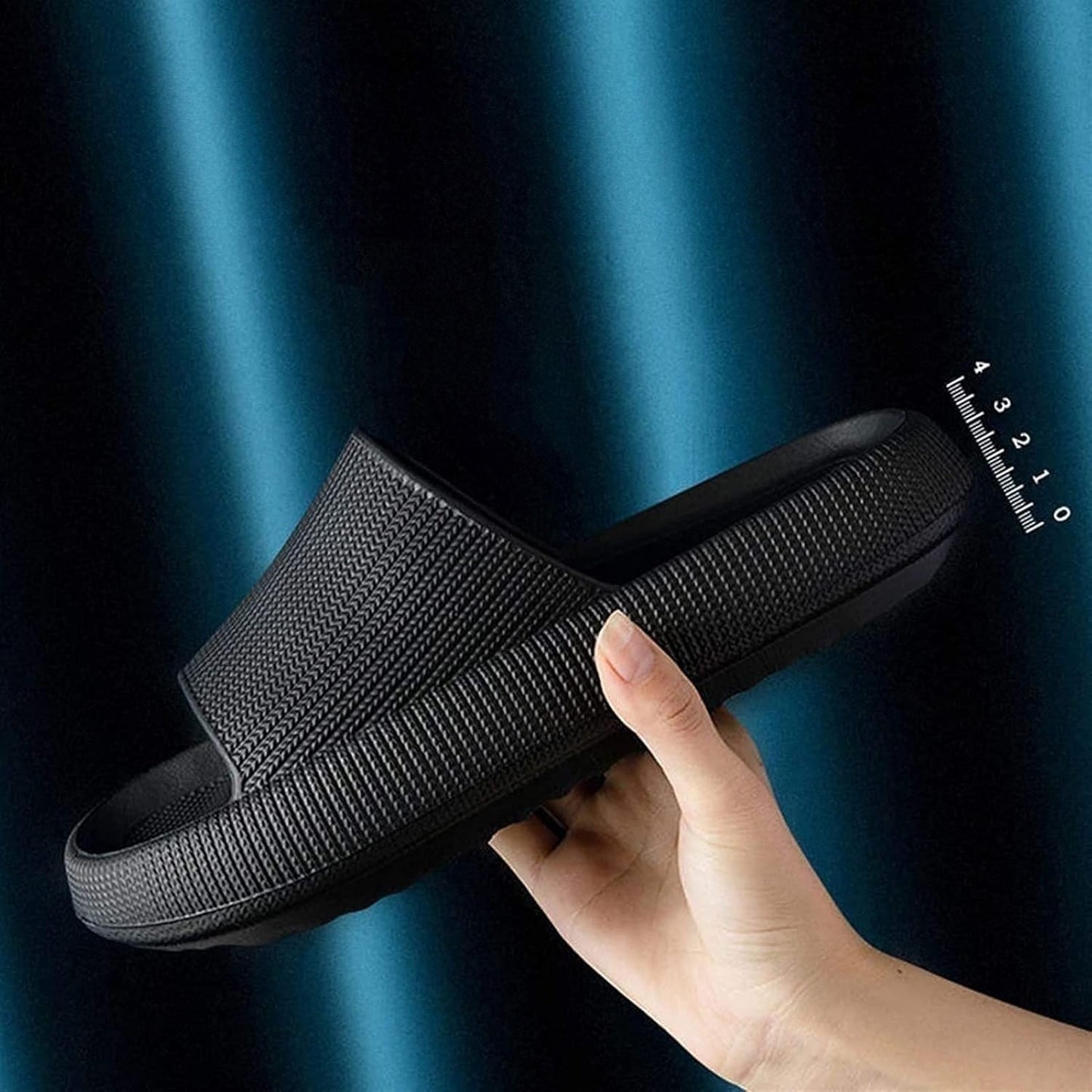 Ergonomic Slippers with Shock-Absorbing Sole