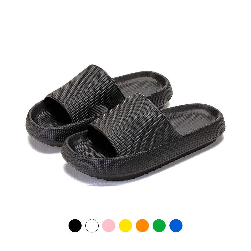 Ergonomic Slippers with Shock-Absorbing Sole
