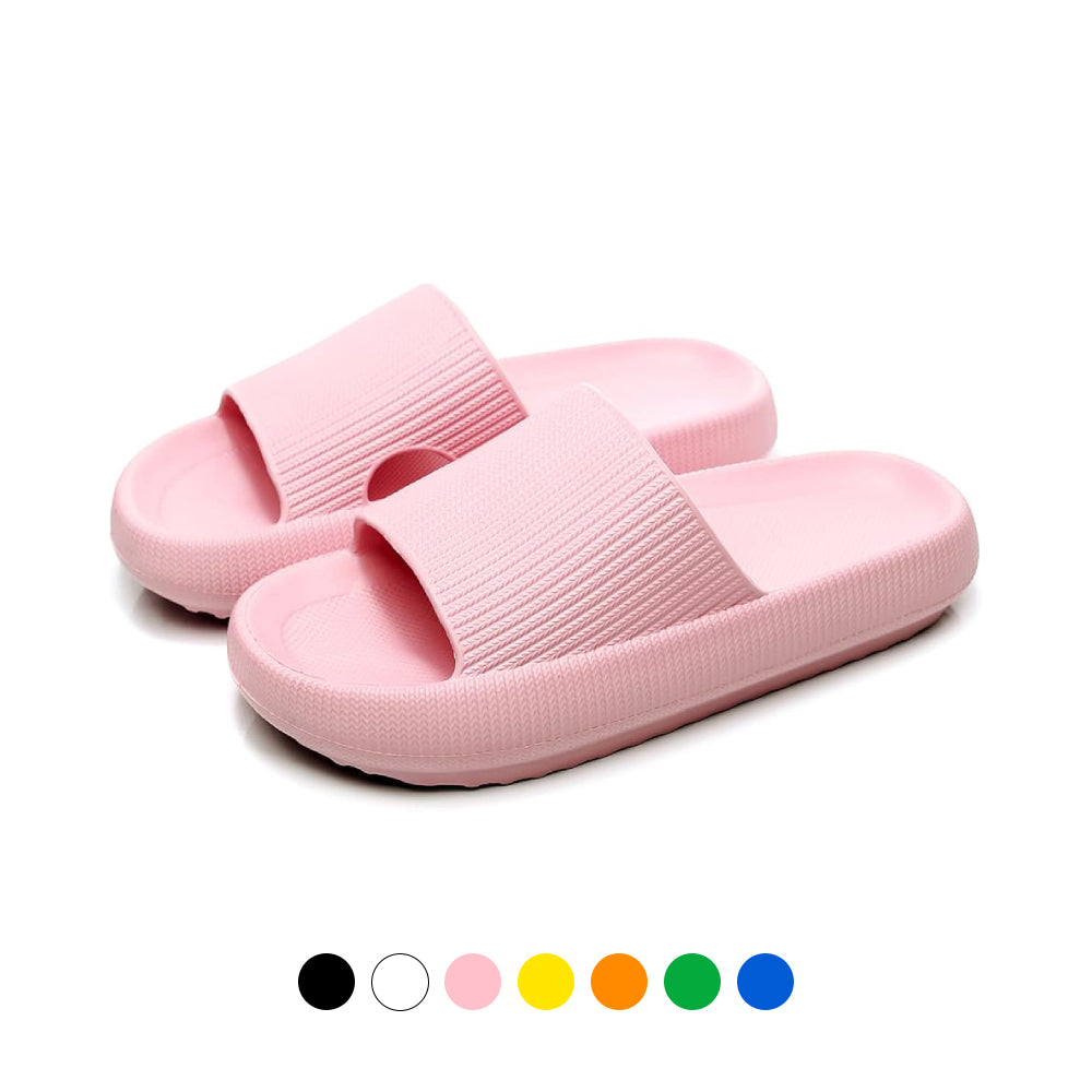 Ergonomic Slippers with Shock-Absorbing Sole