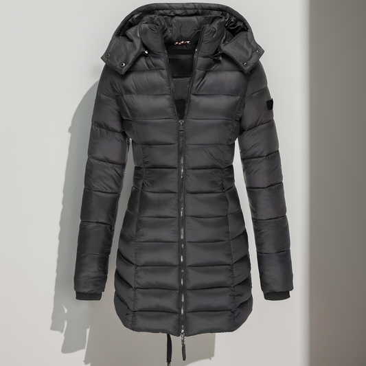 Eva Long Padded Coat - Winter, Warm, Light and Water-Repellent