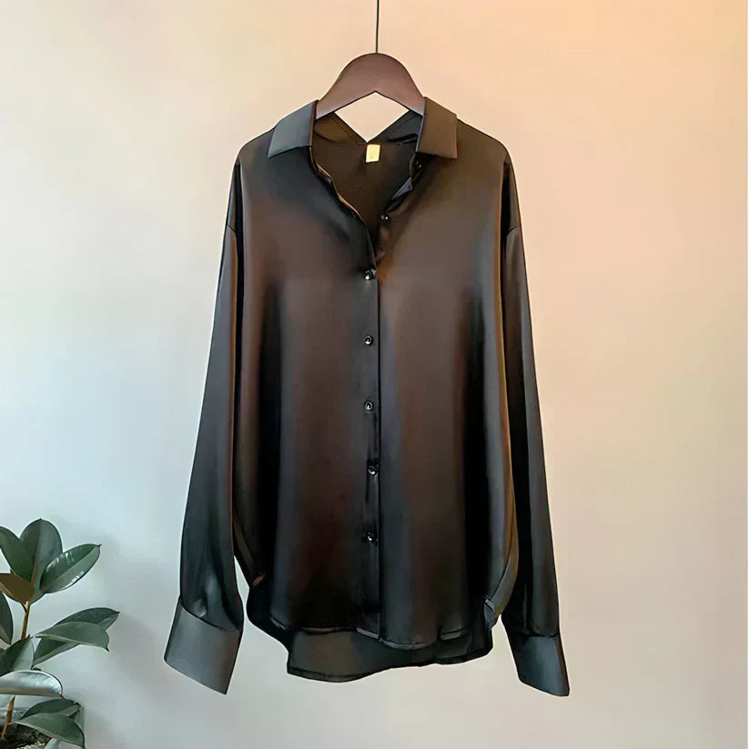 Fifine | Women's Silk Shirt | Elegant, Luxurious & Versatile | Perfect for Autumn