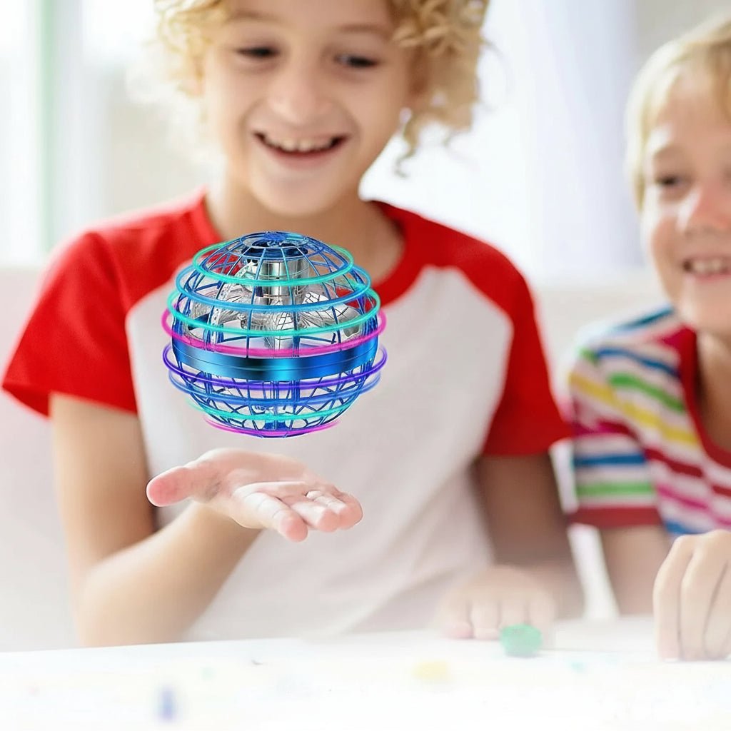 FLYPIX – 360° Flying Gyroscope with Dynamic Light Effects