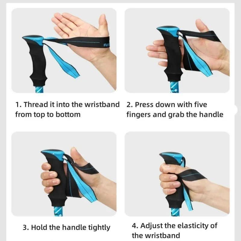 FOLDTREK POLES – Foldable Trekking Poles for Hiking & Outdoor Adventures