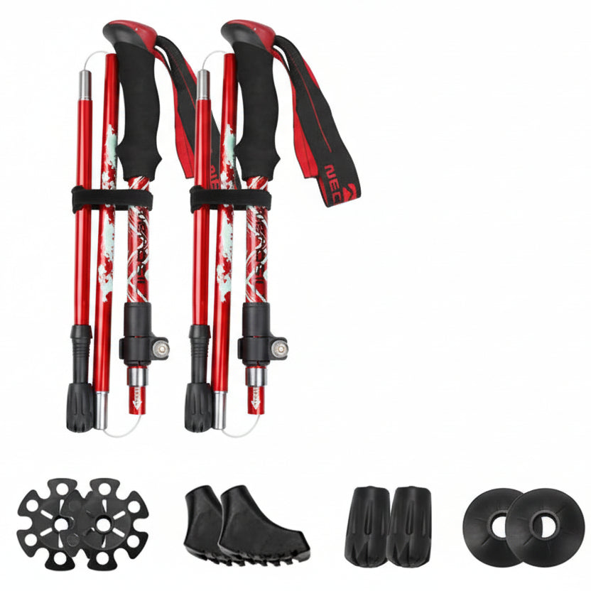FOLDTREK POLES – Foldable Trekking Poles for Hiking & Outdoor Adventures