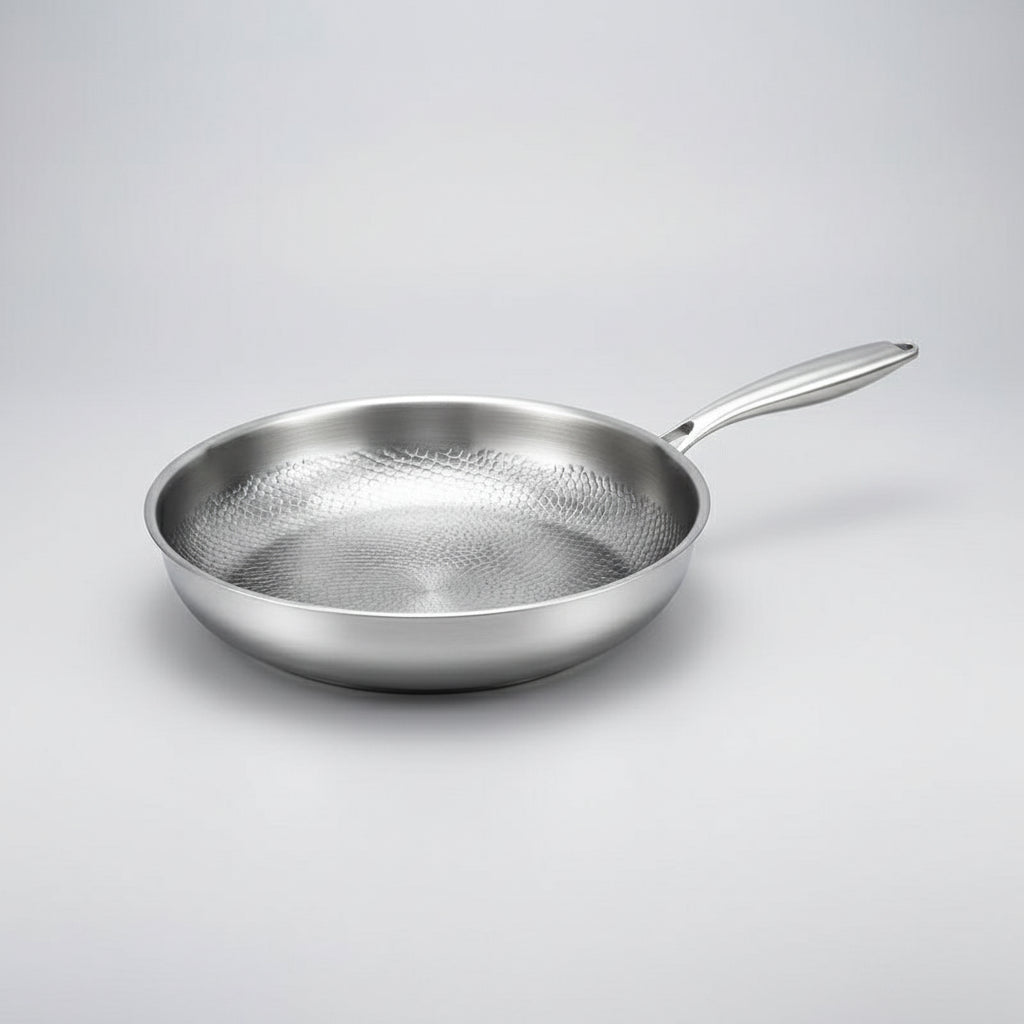 FORGEON – Titanium Hammered Non-Stick Frying Pan for Induction Cooktops and Everyday Cooking