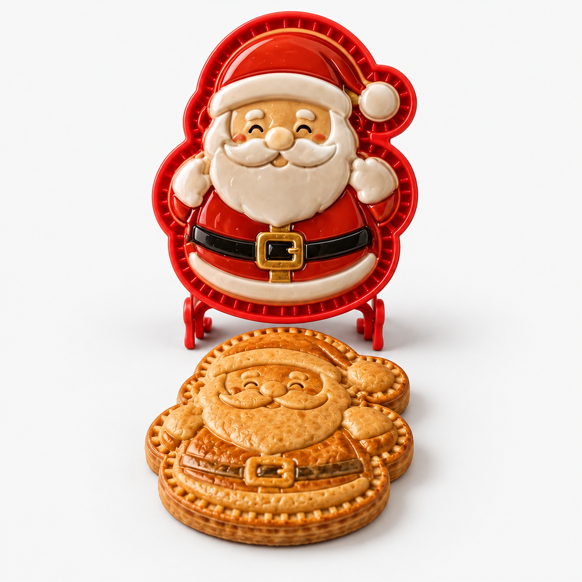 Forma do ciastek i mini tartaletek – Święty Mikołaj