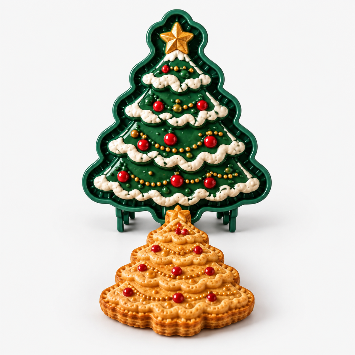 Forma do ciastek i mini tartaletek – Święty Mikołaj