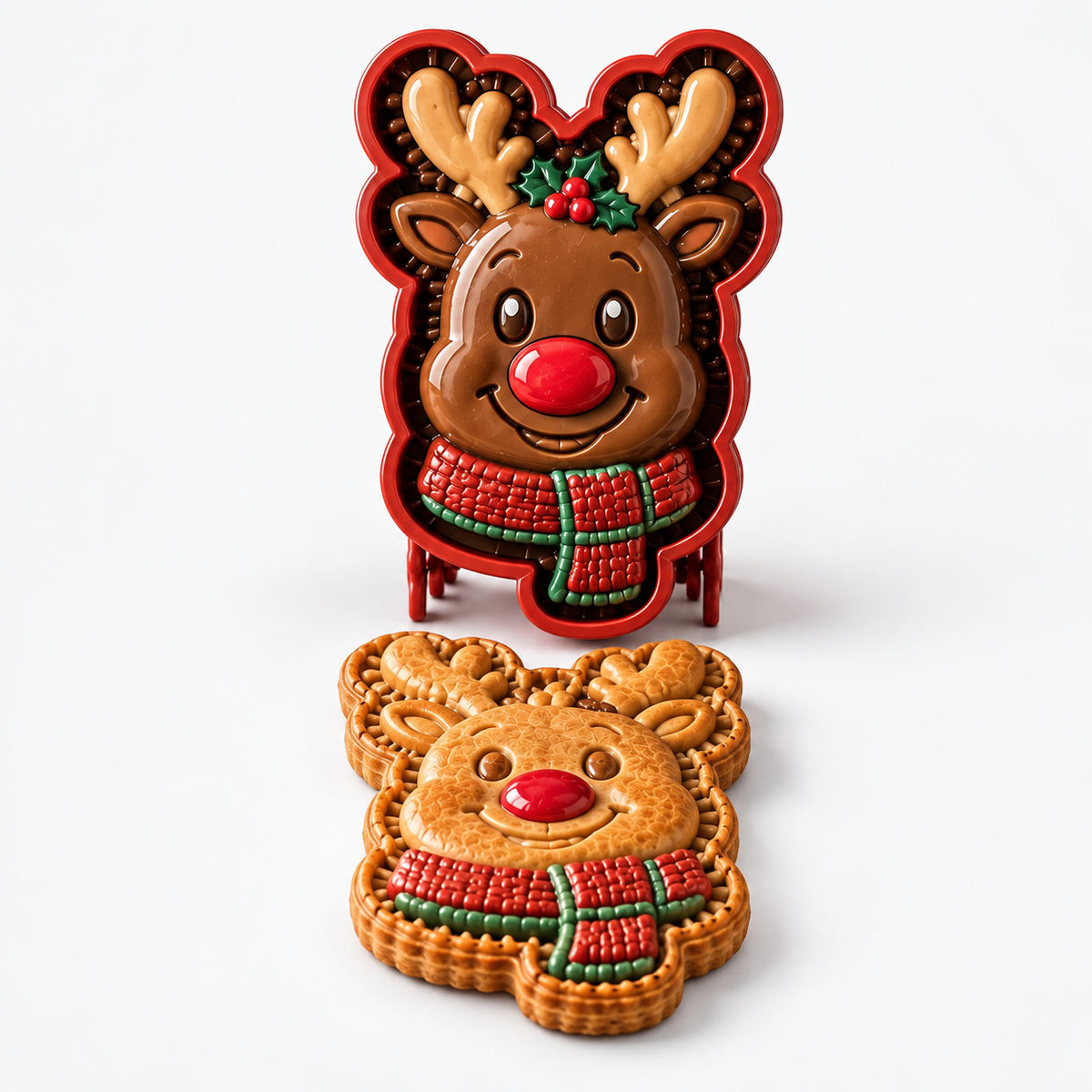 Forma do ciastek i mini tartaletek – Święty Mikołaj