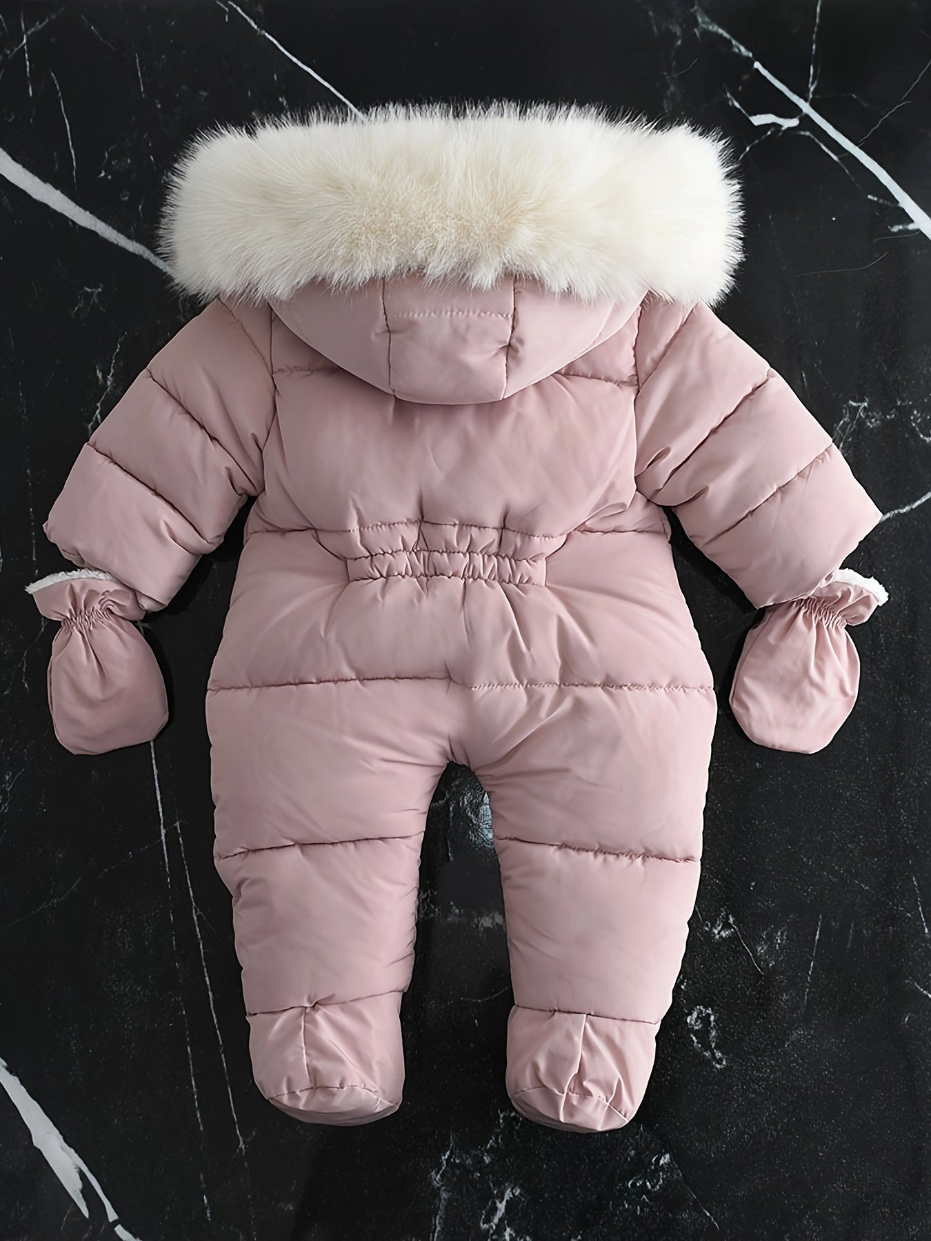 Frosty Baby Sleepsuit - Luxury Winter Sleepsuit with Hood for the Colder Months