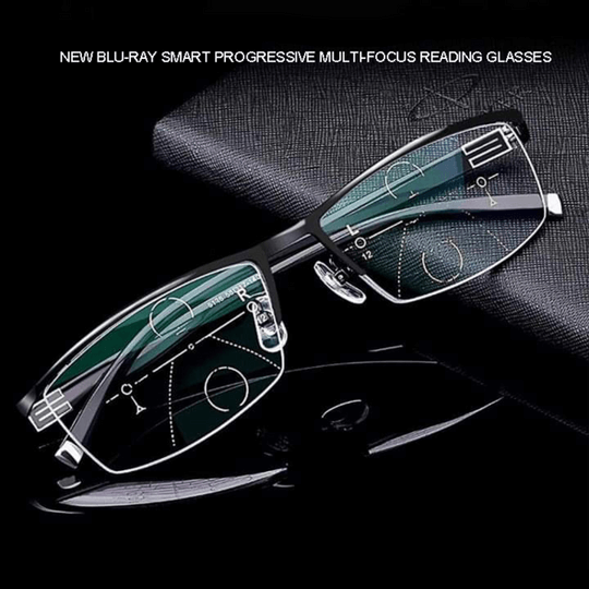 German Smart Progressive Glasses For Clear Reading And Driving Vision