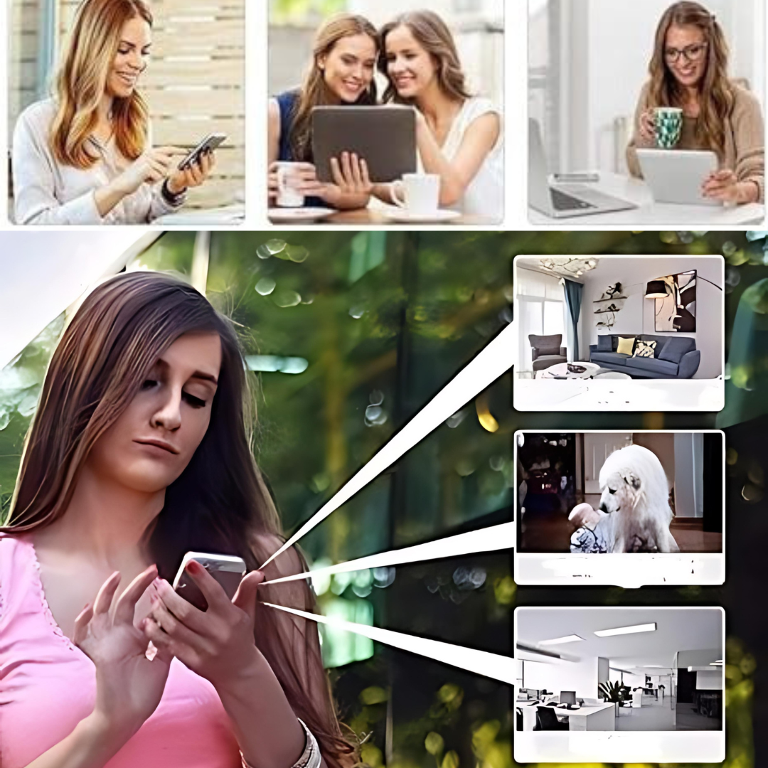 Glevato | 1080P WiFi Security Camera with App Control