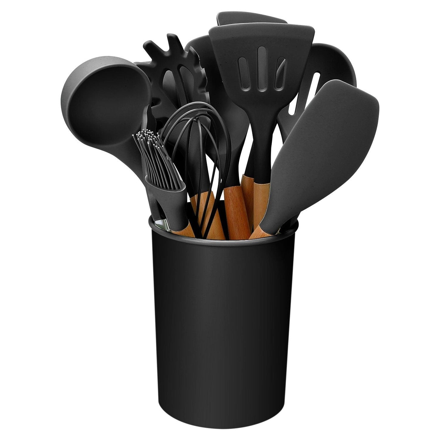 Glevato | 11-Piece: Silicone Kitchen Utensil Set