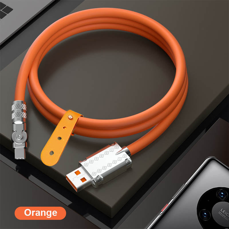 Glevato | 180° Anti-Break Fast Charging Data Cable (120W)