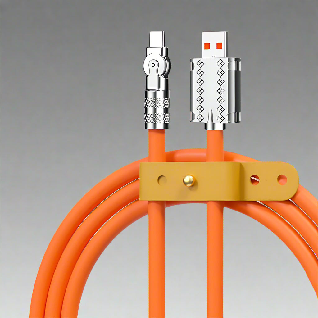 Glevato | 180° Anti-Break Fast Charging Data Cable (120W)