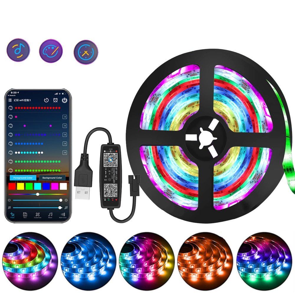 Glevato | 1M-20M RGB LED Strip 5V LED
