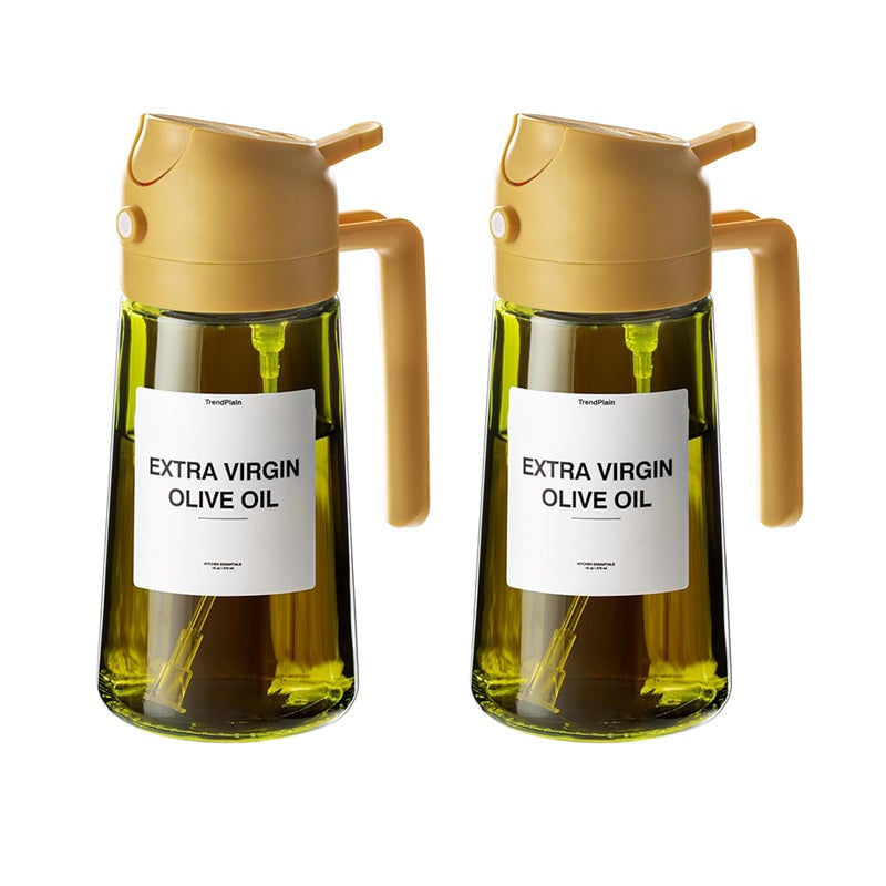 Glevato | 2-in-1 Glass Oil Sprayer and Dispenser