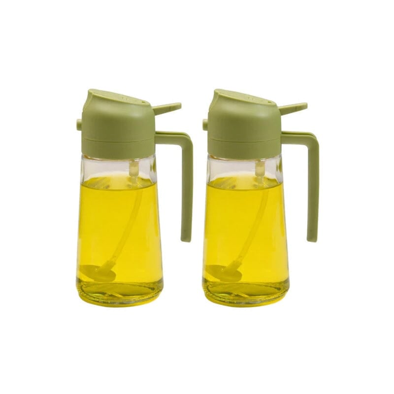 Glevato | 2-in-1 Glass Oil Sprayer and Dispenser
