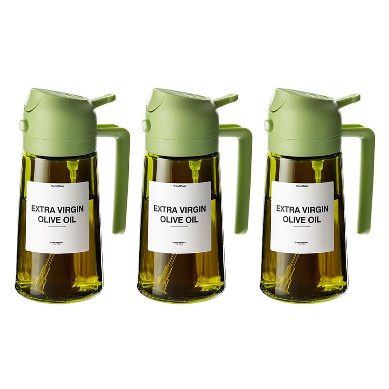 Glevato | 2-in-1 Glass Oil Sprayer and Dispenser