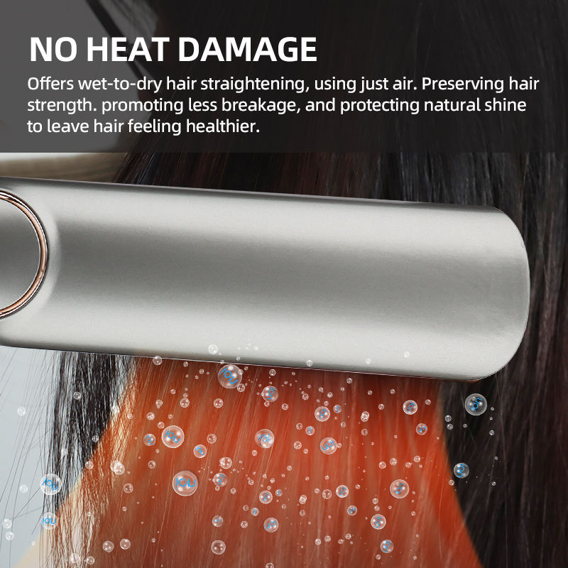 Glevato | 2-in-1 Hair Dryer & Straightener for Effortless Styling