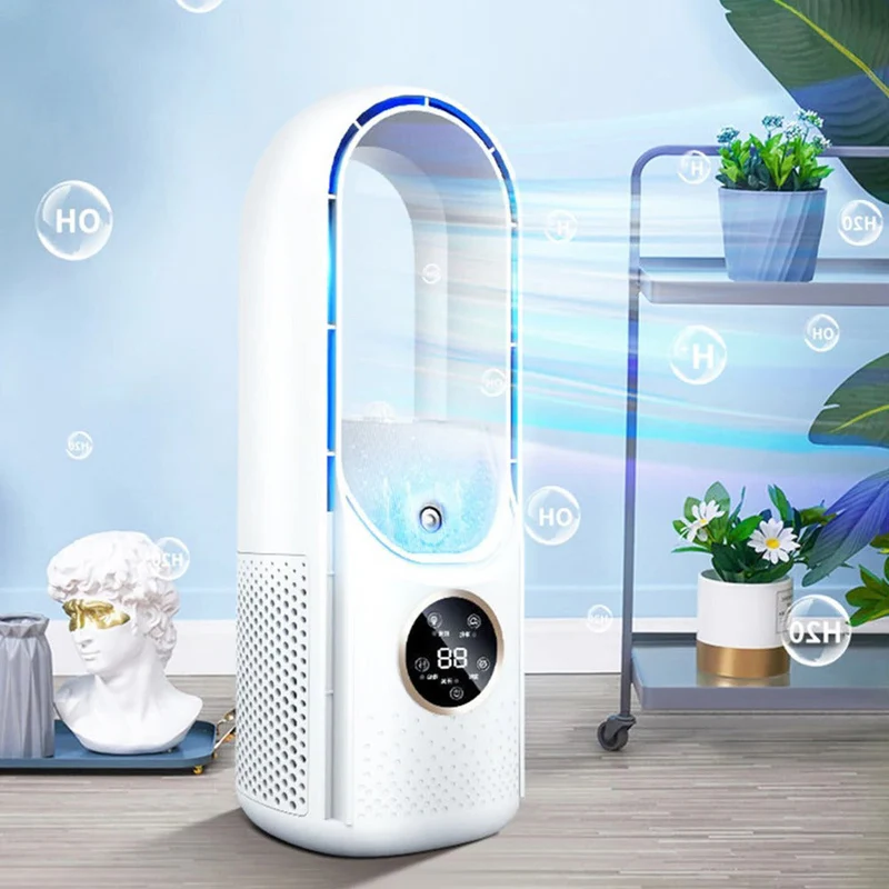 Glevato | 2025 Blade-Free Silent Portable Air Conditioner for Home and Office