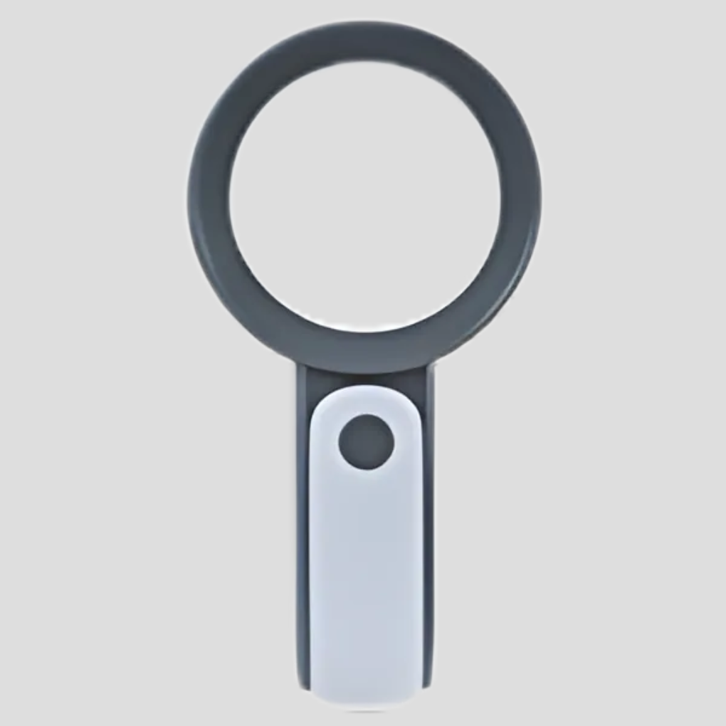 Glevato | 20x Magnification Handheld Magnifier with Ergonomic Grip