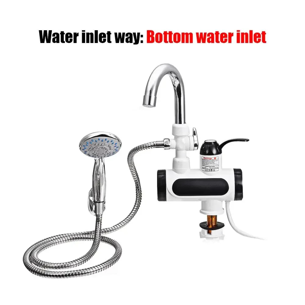 Glevato | 3000W Electric Kitchen Faucet with Instant Hot Water - FlowHeat