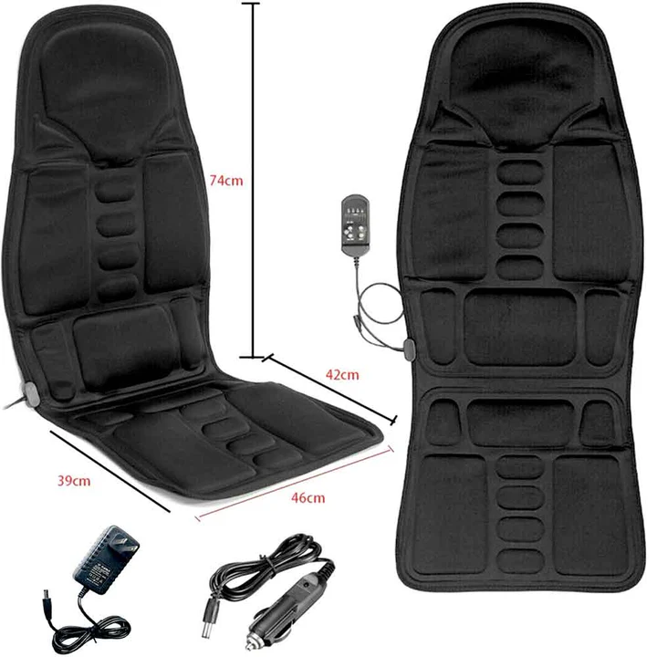 Glevato | 8 Mode Massage Chair Pad With Heated Back Neck Cushion