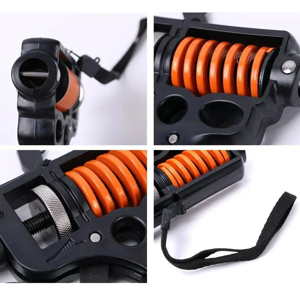 Glevato | Adjustable 5-165kg Heavy Grip Strength Training Tool - Finger Expander for Arm, Wrist, and Forearm Training