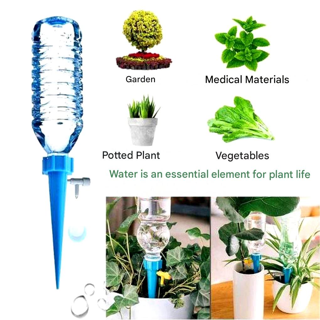 Glevato | Adjustable Plant Watering Spikes for Garden & Home Use