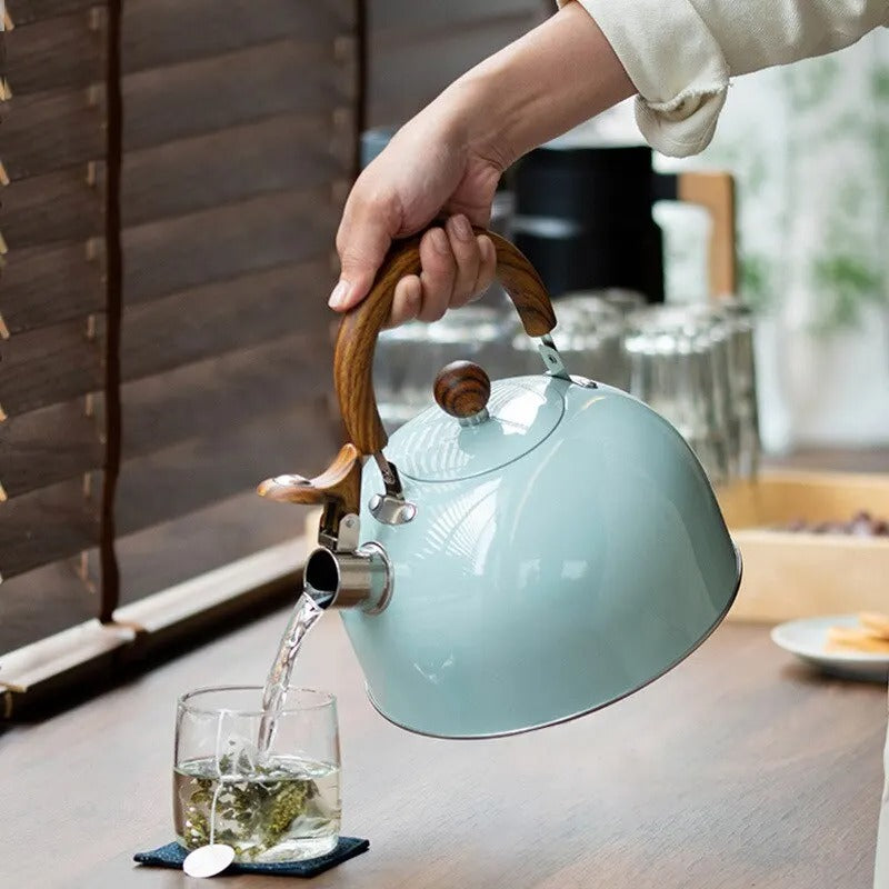 Glevato | Adjustable Stainless Steel Kettle | With Whistle | 2.5L/3L