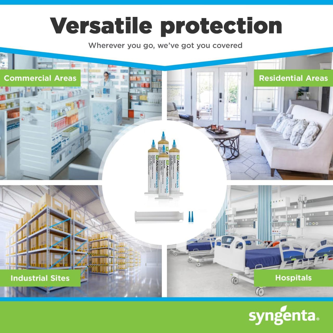 Glevato | Advion Cockroach Gel Bait, Cockroach Eliminator, No Poison Pest Control, Pest Management