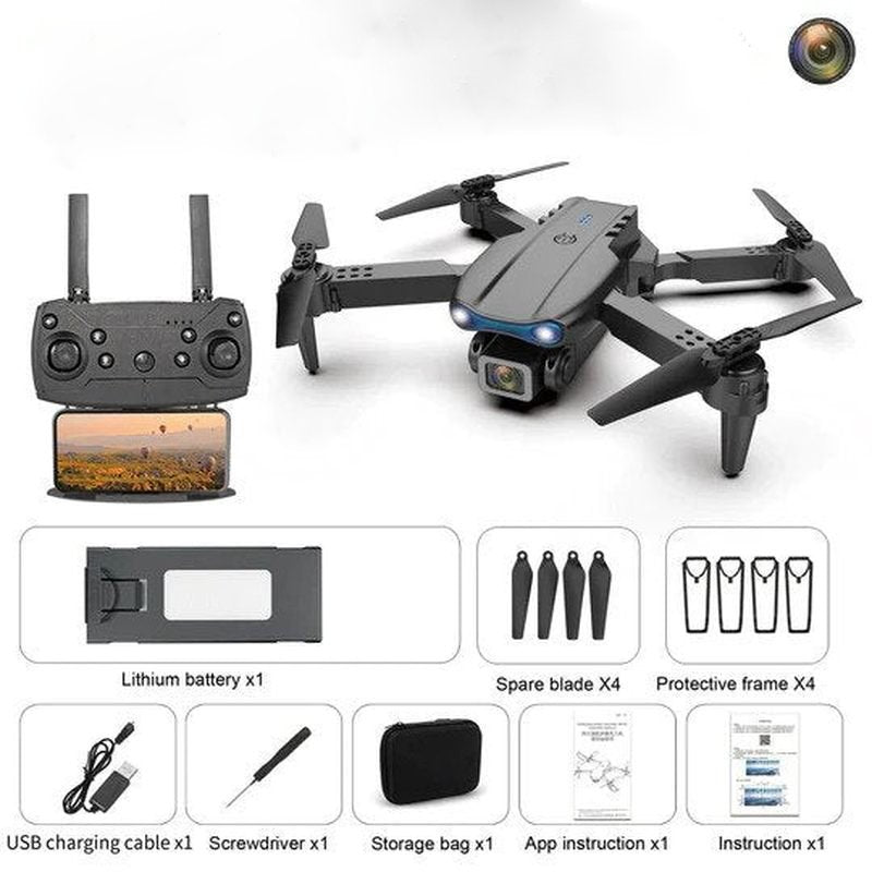 Glevato | AeroPro - Drone with 4K UHD Camera and Long Battery Life