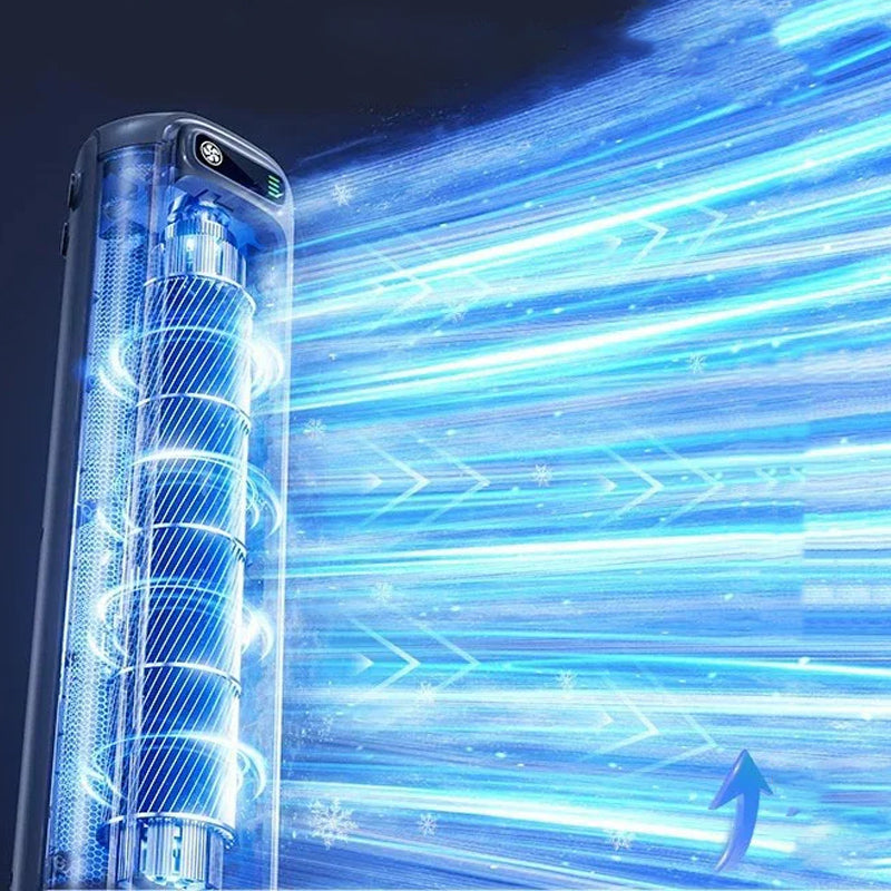 Glevato | AirWave – Portable Rechargeable Air Conditioner with 12-Hour Battery Life