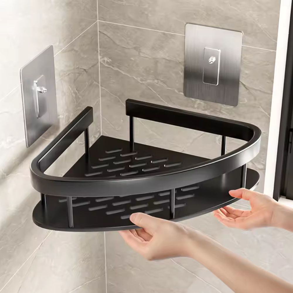 Glevato | Aluma Curve Shower Shelf