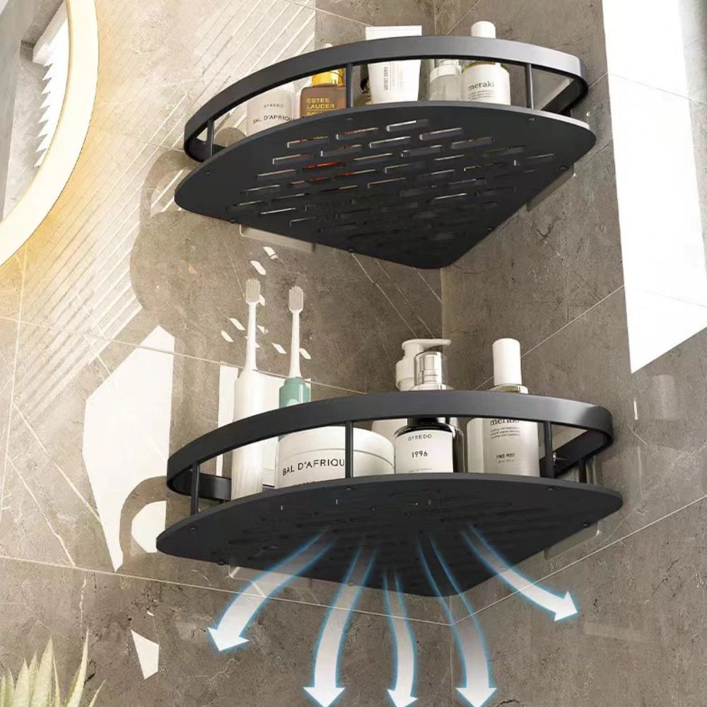 Glevato | Aluma Curve Shower Shelf