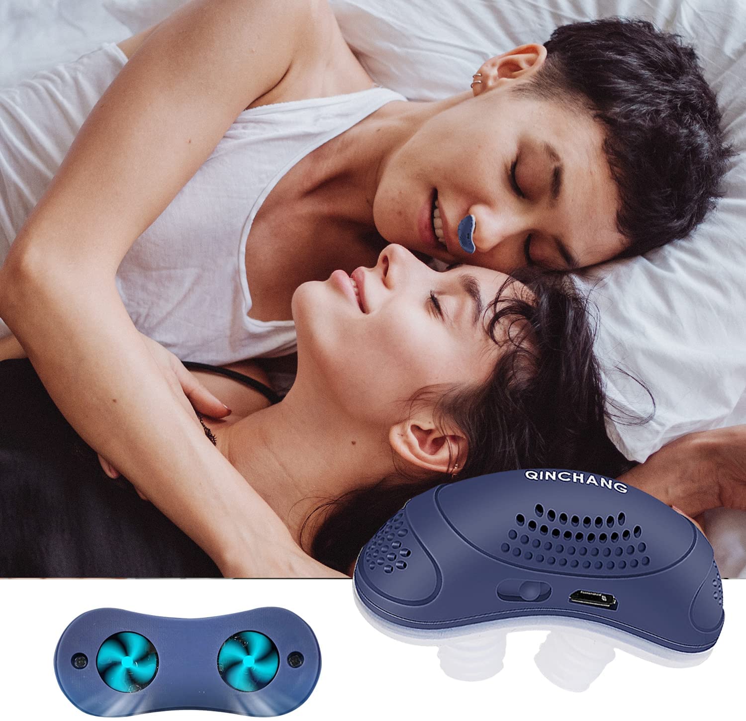 Glevato | Anti-Snoring Device | Tubeless, Maskless Micro-CPAP