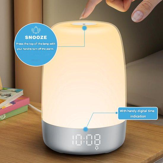 Glevato | Aurora Wake-Up Light with Natural Sounds