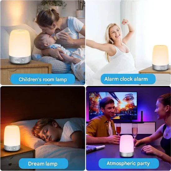 Glevato | Aurora Wake-Up Light with Natural Sounds
