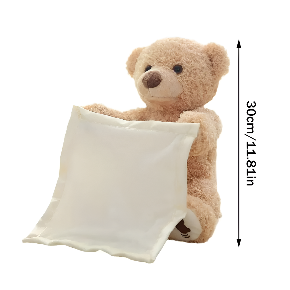 Glevato | Baby Teddy Bear Peek-A-Boo Plush Toy