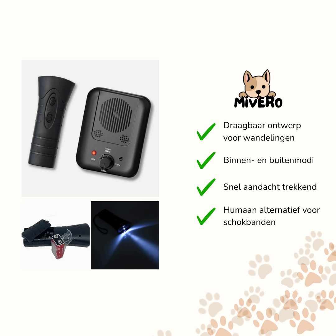 Glevato | BarkShield - Ultrasonic Anti-Bark Device