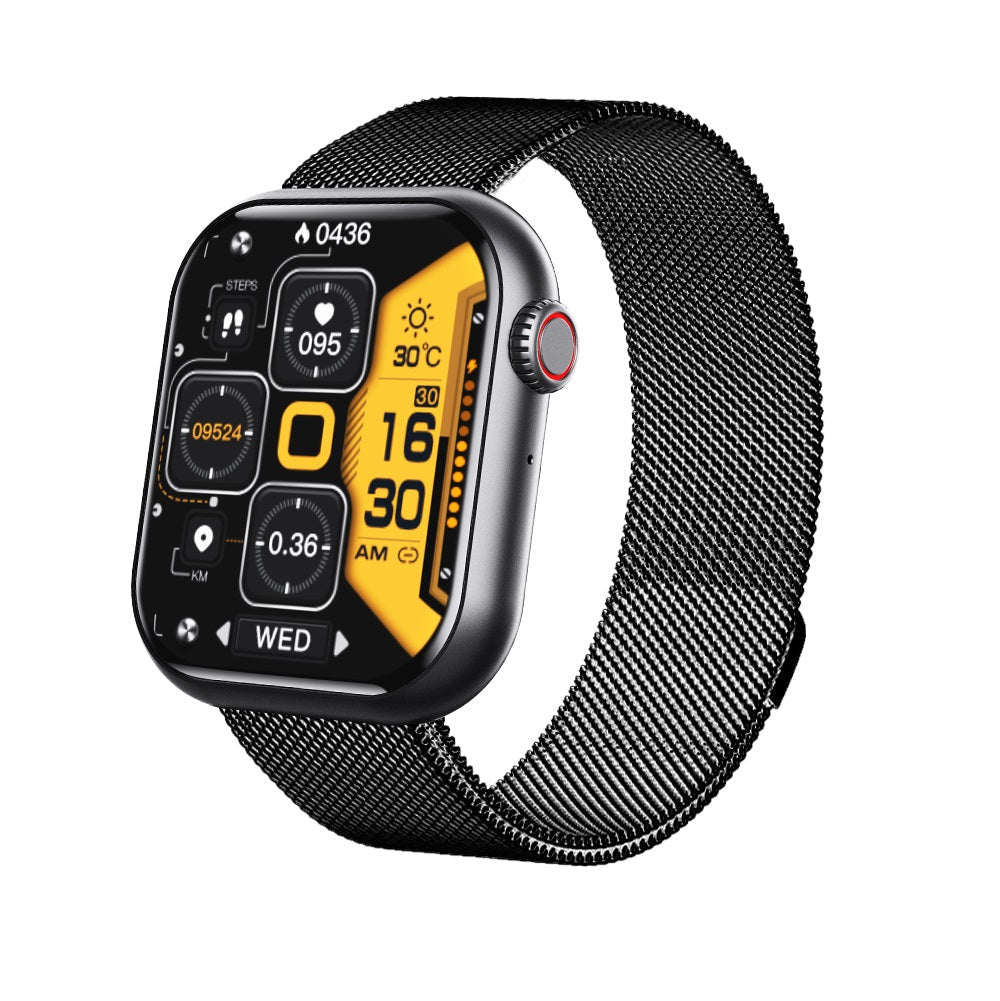 Glevato | Blood Glucose Blood Pressure Blood Oxygen Sleep Monitor Waterproof Smartwatch