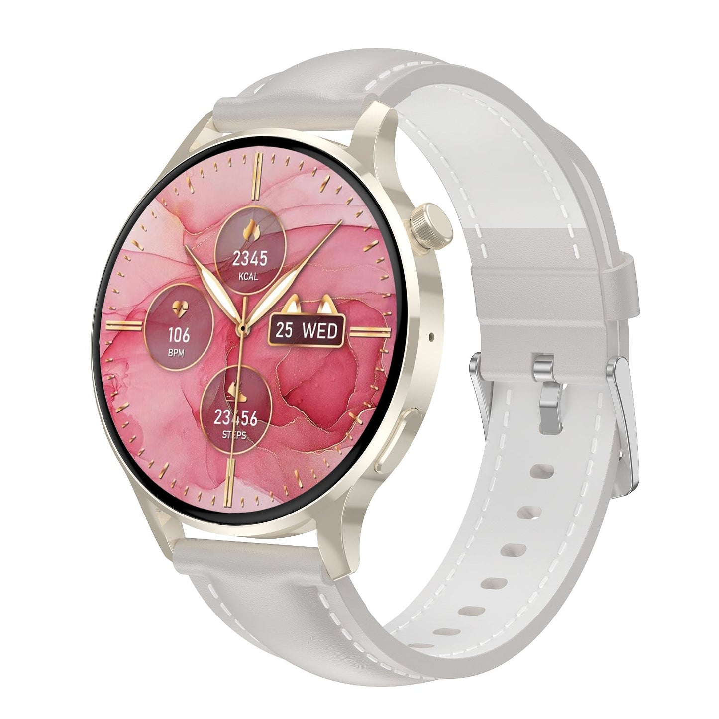 Glevato | Blood Glucose Blood Pressure Blood Oxygen Sleep Monitor Waterproof Smartwatch