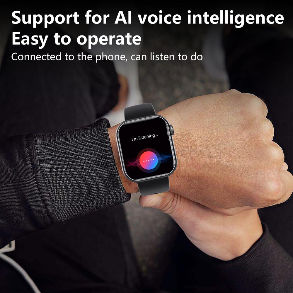 Glevato | Blood Glucose Blood Pressure Blood Oxygen Sleep Monitor Waterproof Smartwatch